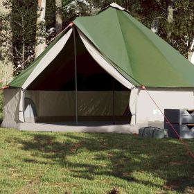 Family Tent Tipi 8-Person Green Waterproof