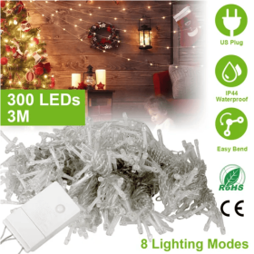 IP44 String Party Christmas Decorative Lights (Option: Style1)